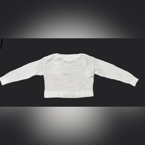 Old Navy Women's Cream Crew Neck Sweater